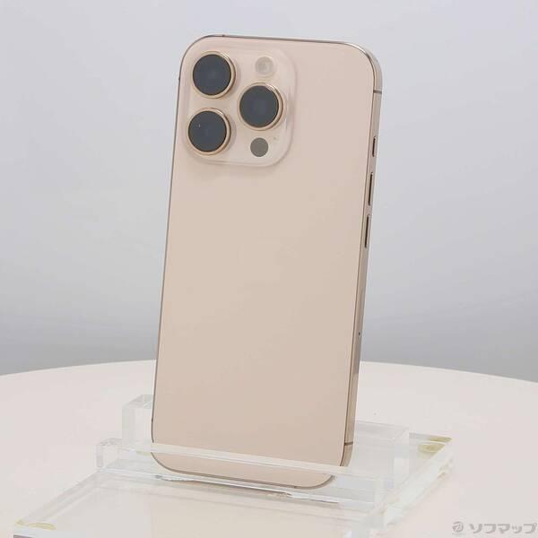 〔中古〕Apple(アップル) iPhone16 Pro 256GB デザートチタニウム MYN23J／A SIMフリー〔349-ud〕 | 