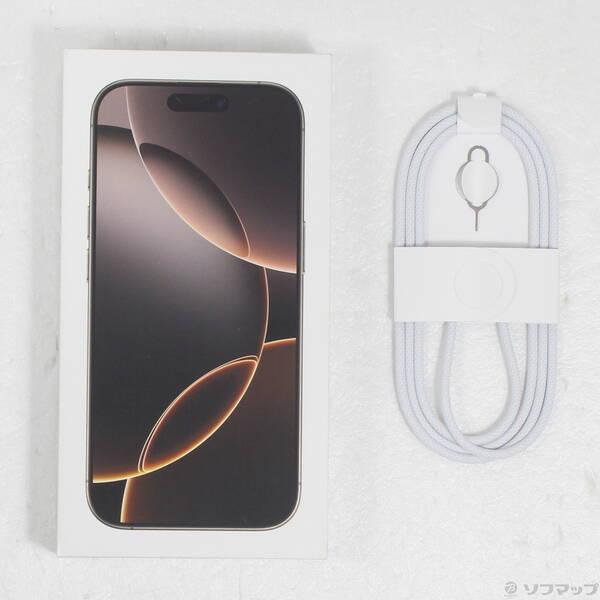 〔中古〕Apple(アップル) iPhone16 Pro 256GB デザートチタニウム MYN23J／A SIMフリー〔349-ud〕 |  | 04
