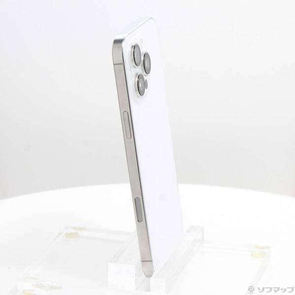 〔中古〕Apple(アップル) iPhone16 Pro Max 256GB ホワイトチタニウム MYWH3J／A SIMフリー〔295-ud〕 |  | 03