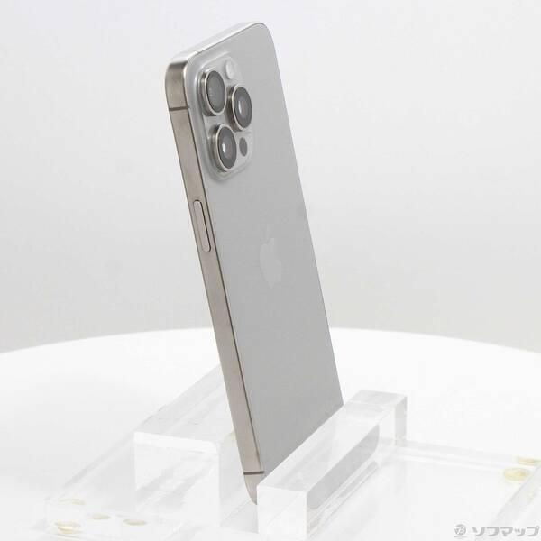 〔中古〕Apple(アップル) iPhone15 Pro Max 256GB ナチュラルチタニウム MU6R3J／A SIMフリー〔276-ud〕 |  | 03