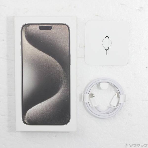〔中古〕Apple(アップル) iPhone15 Pro Max 256GB ナチュラルチタニウム MU6R3J／A SIMフリー〔276-ud〕 |  | 04