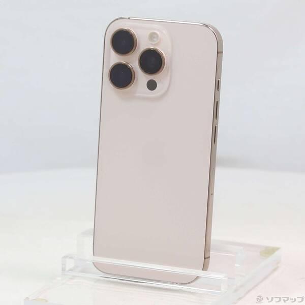 〔中古〕Apple(アップル) iPhone16 Pro 128GB デザートチタニウム MYMX3J／A SIMフリー〔295-ud〕 | 