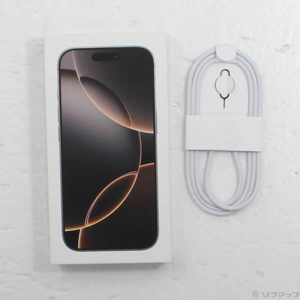 〔中古〕Apple(アップル) iPhone16 Pro 128GB デザートチタニウム MYMX3J／A SIMフリー〔258-ud〕 |  | 04