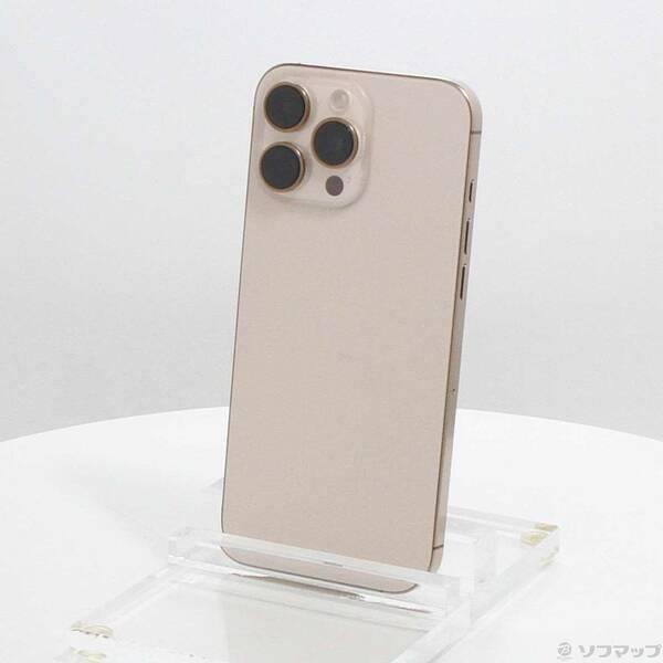 〔中古〕Apple(アップル) iPhone16 Pro Max 512GB デザートチタニウム MYWN3J／A SIMフリー〔258-ud〕 | 