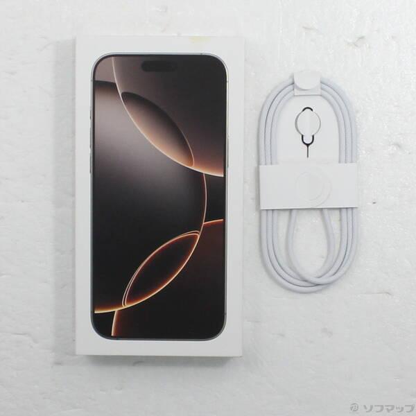 〔中古〕Apple(アップル) iPhone16 Pro Max 512GB デザートチタニウム MYWN3J／A SIMフリー〔258-ud〕 |  | 04