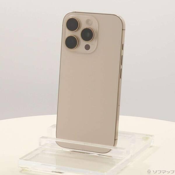〔中古〕Apple(アップル) iPhone16 Pro 128GB デザートチタニウム MYMX3J／A SIMフリー〔348-ud〕 | 