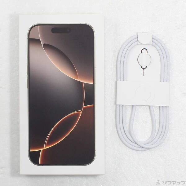 〔中古〕Apple(アップル) iPhone16 Pro 128GB デザートチタニウム MYMX3J／A SIMフリー〔348-ud〕 |  | 04