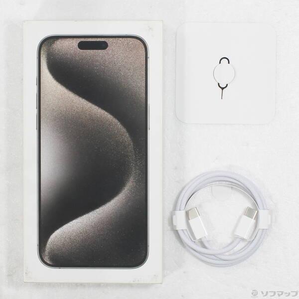 〔中古〕Apple(アップル) iPhone15 Pro Max 256GB ナチュラルチタニウム MU6R3J／A SIMフリー〔276-ud〕 |  | 04