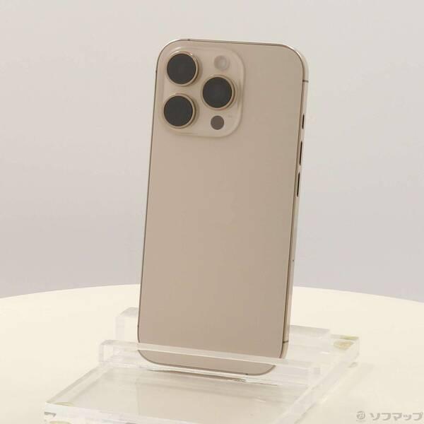 〔中古〕Apple(アップル) iPhone16 Pro 256GB デザートチタニウム MYN23J／A SIMフリー〔348-ud〕 | 