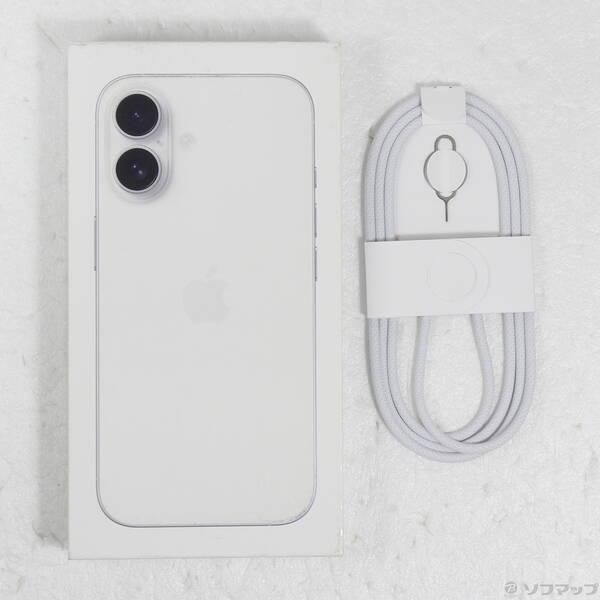 〔中古〕Apple(アップル) iPhone16 128GB ホワイト MYDR3J／A SIMフリー〔349-ud〕 |  | 04