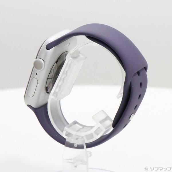 〔中古〕Apple(アップル) Apple Watch Series 11 GPS 46mm シルバーアルミニウムケース パープルフォグスポーツバンド〔348-ud〕 |  | 01
