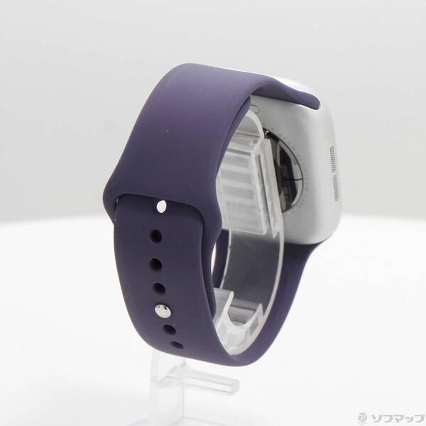 〔中古〕Apple(アップル) Apple Watch Series 11 GPS 46mm シルバーアルミニウムケース パープルフォグスポーツバンド〔348-ud〕 |  | 02