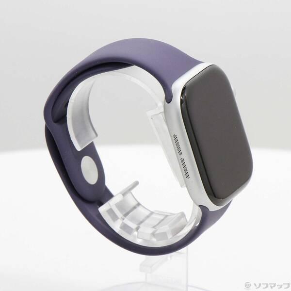 〔中古〕Apple(アップル) Apple Watch Series 11 GPS 46mm シルバーアルミニウムケース パープルフォグスポーツバンド〔348-ud〕 |  | 03