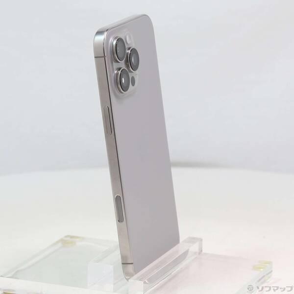 〔中古〕Apple(アップル) iPhone16 Pro Max 256GB ナチュラルチタニウム MYWK3J／A SIMフリー〔276-ud〕 |  | 03