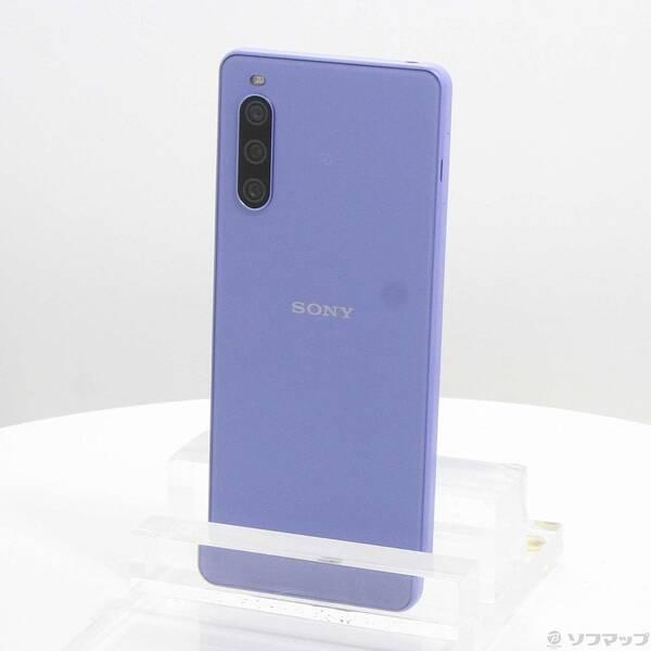 〔中古〕SONY(ソニー) Xperia 10 IV 128GB ラベンダー SOG07 au SIMフリー〔297-ud〕 | 