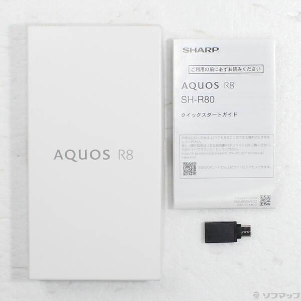 〔中古〕SHARP(シャープ) AQUOS R8 256GB ブルー SH-R80 SIMフリー〔305-ud〕 |  | 04