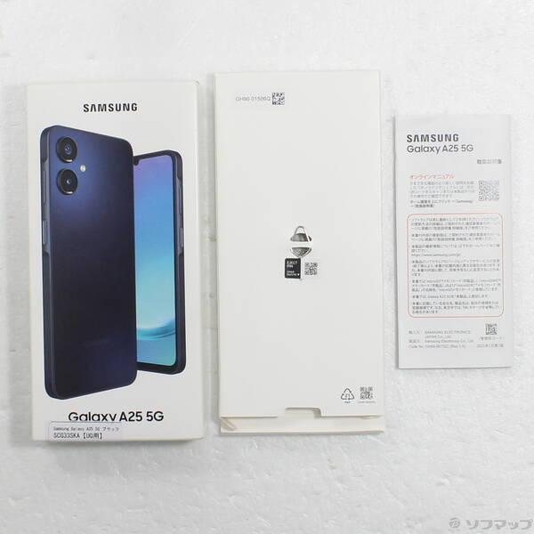 〔中古〕SAMSUNG(サムスン) Galaxy A25 5G 64GB ブラック SCG33 au SIMフリー〔276-ud〕 |  | 04