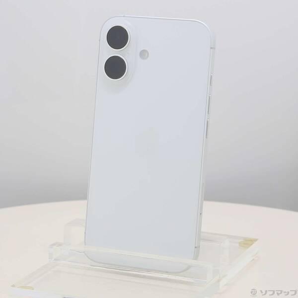 〔中古〕Apple(アップル) iPhone16 256GB ホワイト FYDX3J／A SIMフリー〔349-ud〕 | 