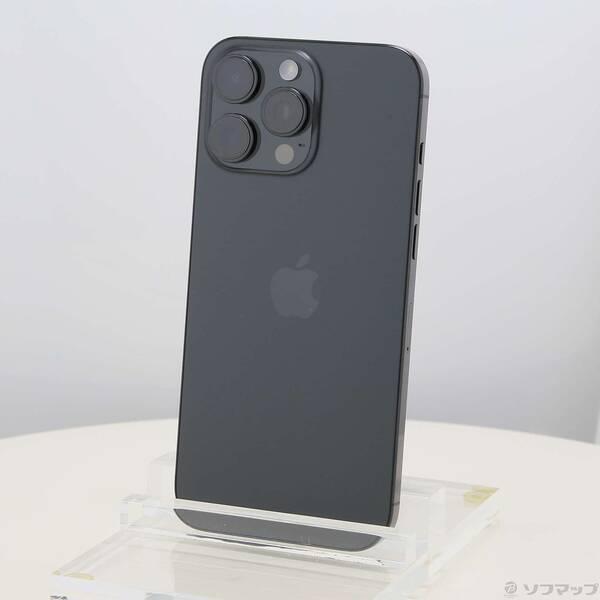 〔中古〕Apple(アップル) iPhone16 Pro Max 256GB ブラックチタニウム MYWG3J／A SIMフリー〔258-ud〕 | 