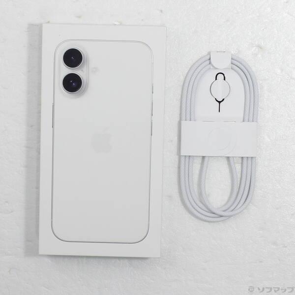 〔中古〕Apple(アップル) iPhone16 128GB ホワイト MYDR3J／A SIMフリー〔262-ud〕 |  | 04