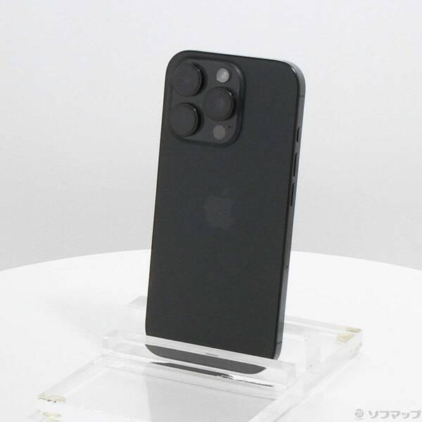〔中古〕Apple(アップル) iPhone16 Pro 128GB ブラックチタニウム MYMV3J／A SIMフリー〔269-ud〕 | 