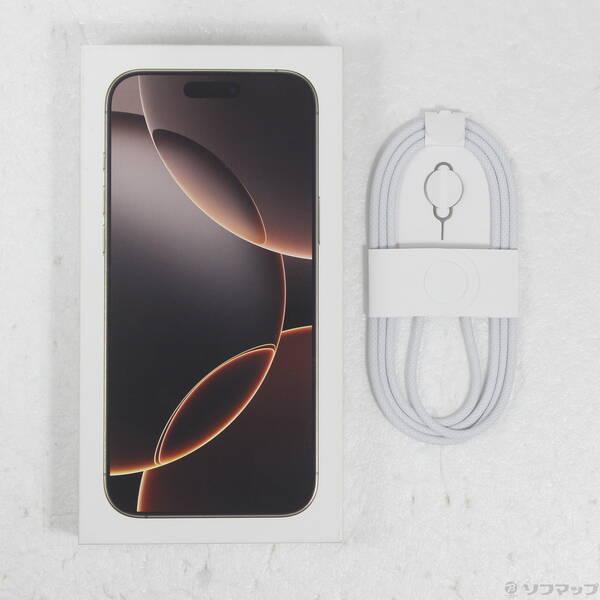 〔中古〕Apple(アップル) iPhone16 Pro Max 256GB デザートチタニウム MYWJ3J／A SIMフリー〔349-ud〕 |  | 04