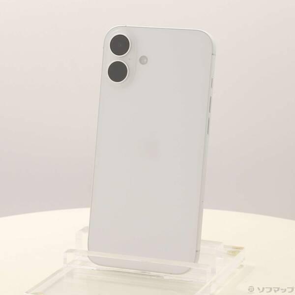 〔中古〕Apple(アップル) iPhone16 Plus 256GB ホワイト MXVH3J／A SIMフリー〔377-ud〕 | 