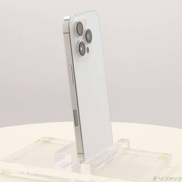 〔中古〕Apple(アップル) iPhone16 Pro 256GB ホワイトチタニウム MYN13J／A SIMフリー〔368-ud〕 |  | 03