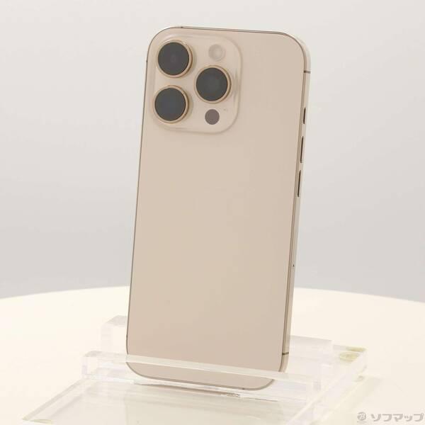 〔中古〕Apple(アップル) iPhone16 Pro 256GB デザートチタニウム MYN23J／A SIMフリー〔269-ud〕 | 