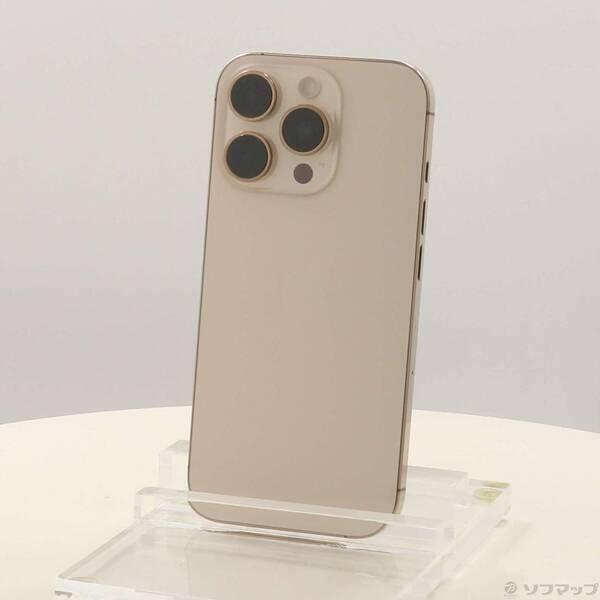 〔中古〕Apple(アップル) iPhone16 Pro 256GB デザートチタニウム MYN23J／A SIMフリー〔276-ud〕 | 