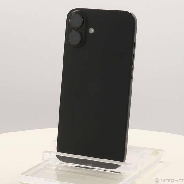 〔中古〕Apple(アップル) iPhone16 Plus 128GB ブラック MXVA3J／A SIMフリー〔368-ud〕 | 