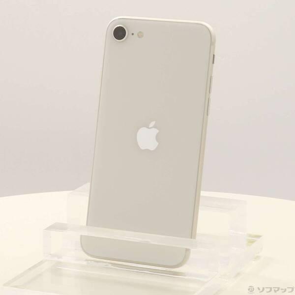 〔中古〕Apple(アップル) iPhone SE 第3世代 64GB スターライト MMYD3J／A SIMフリー〔377-ud〕 | 