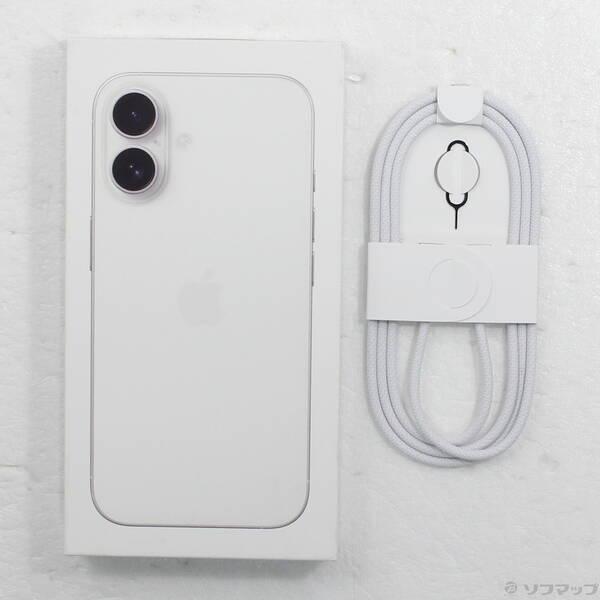 〔中古〕Apple(アップル) iPhone16 256GB ホワイト MYDX3J／A SIMフリー〔276-ud〕 |  | 04