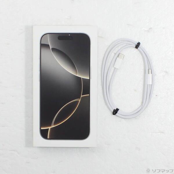 〔中古〕Apple(アップル) iPhone16 Pro 128GB ナチュラルチタニウム MYMY3J／A SIMフリー〔258-ud〕 |  | 04