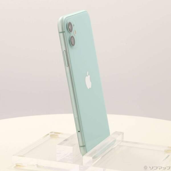 〔中古〕Apple(アップル) iPhone11 128GB グリーン MWM62J／A SIMフリー〔377-ud〕 |  | 03