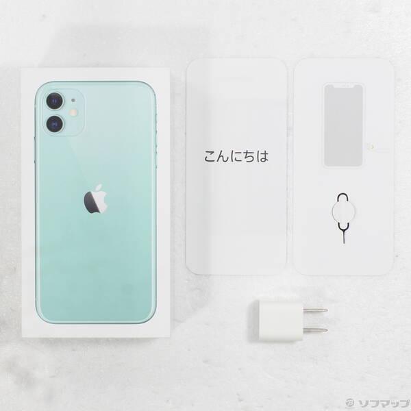 〔中古〕Apple(アップル) iPhone11 128GB グリーン MWM62J／A SIMフリー〔377-ud〕 |  | 04