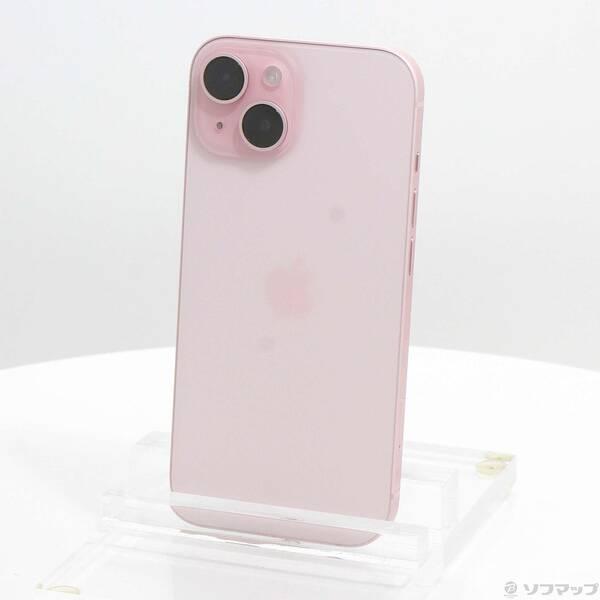 〔中古〕Apple(アップル) iPhone15 128GB ピンク MTMJ3J／A SIMフリー〔258-ud〕 | 