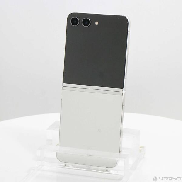 〔中古〕SAMSUNG(サムスン) Galaxy Z Flip5 256GB クリーム SCG23 au SIMフリー〔297-ud〕 | 