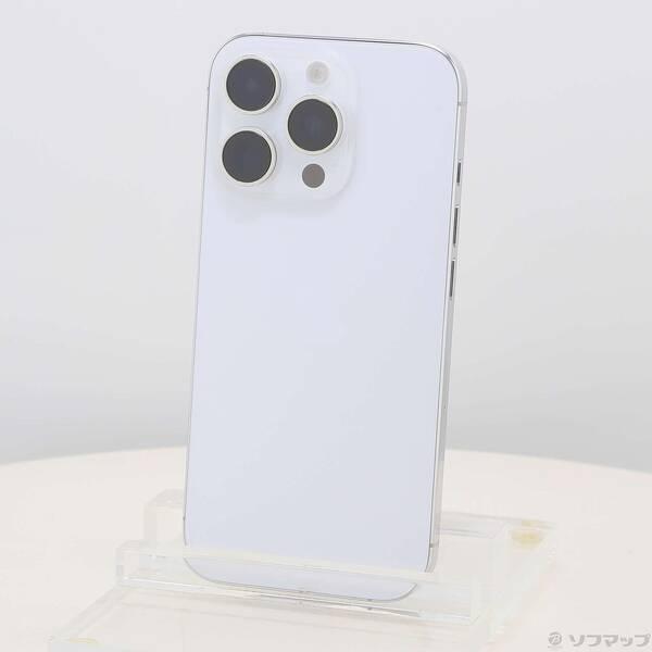 〔中古〕Apple(アップル) iPhone16 Pro 128GB ホワイトチタニウム MYMW3J／A SIMフリー〔352-ud〕 | 