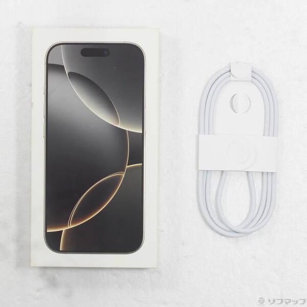 〔中古〕Apple(アップル) iPhone16 Pro 512GB ナチュラルチタニウム MYN73J／A SIMフリー〔262-ud〕 |  | 04