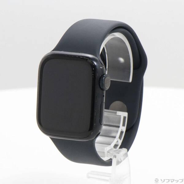 〔中古〕Apple(アップル) Apple Watch Series 9 GPS 41mm ミッドナイトアルミニウムケース ミッドナイトスポーツバンド〔276-ud〕 | 