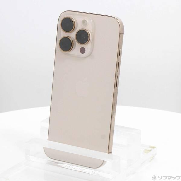 〔中古〕Apple(アップル) iPhone16 Pro 512GB デザートチタニウム MYN63J／A SIMフリー〔368-ud〕 | 