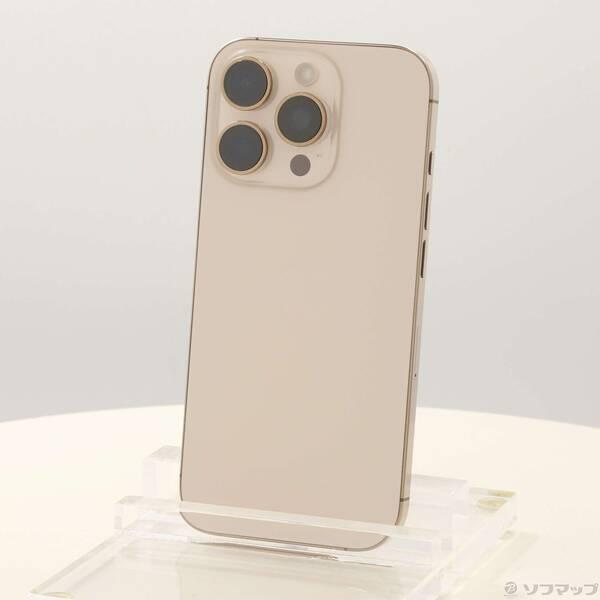 〔中古〕Apple(アップル) iPhone16 Pro 128GB デザートチタニウム MYMX3J／A SIMフリー〔258-ud〕 | 