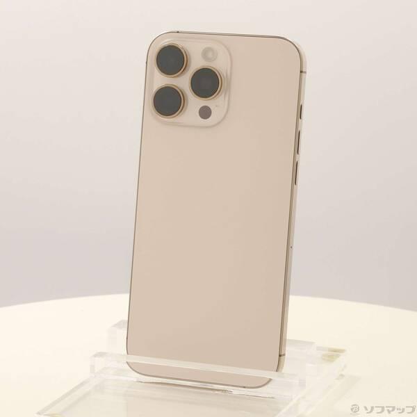 〔中古〕Apple(アップル) iPhone16 Pro Max 256GB デザートチタニウム MYWJ3J／A SIMフリー〔377-ud〕 | 