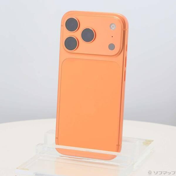 〔中古〕Apple(アップル) iPhone17 Pro 1TB コズミックオレンジ MG8E4J／A SIMフリー〔371-ud〕 | 