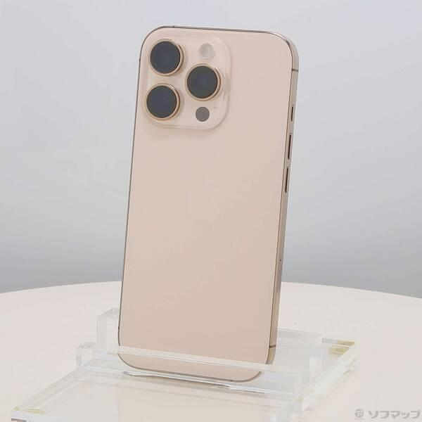 〔中古〕Apple(アップル) iPhone16 Pro 256GB デザートチタニウム MYN23J／A SIMフリー〔377-ud〕 | 