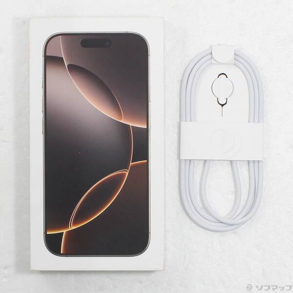 〔中古〕Apple(アップル) iPhone16 Pro 128GB デザートチタニウム MYMX3J／A SIMフリー〔198-ud〕 |  | 04