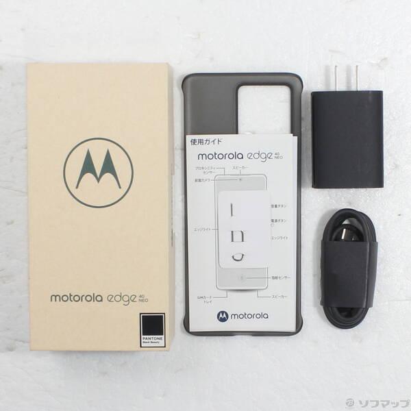 〔中古〕Motorola(モトローラ) motorola edge 40 neo 256GB ブラックビューティ PAYK0000JP SIMフリー〔305-ud〕 |  | 04