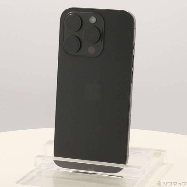 〔中古〕Apple(アップル) iPhone15 Pro 256GB ブラックチタニウム NTUC3J／A SIMフリー〔269-ud〕 | 