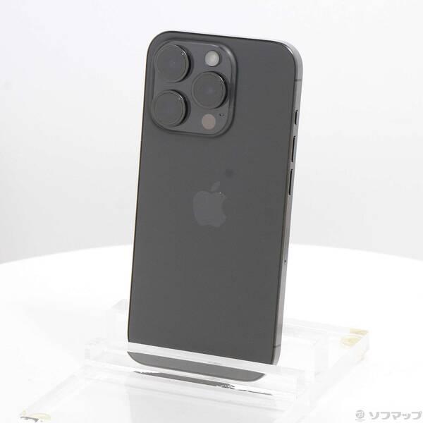 〔中古〕Apple(アップル) iPhone15 Pro 256GB ブラックチタニウム MTUC3J／A SIMフリー〔352-ud〕 | 
